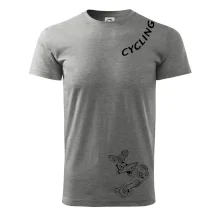 Cycling nápis šikmo