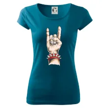 Rocková ruka s náramkem