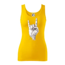 Rocková ruka kreslená