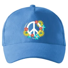 Peace symbol abstraktní