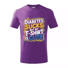 Diabetes sucks but my t-shirt is cute