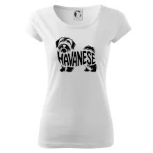 Havanese nápis v těle