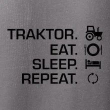 Traktor eat sleep repeat