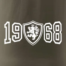 Narozeninový motiv - znak - 1968