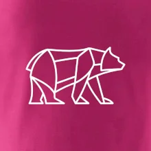 Geometrie lední medvěd chodící