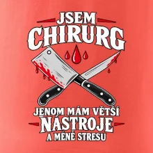 Řezník chirurg s většími nástroji