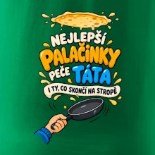 Nejlepší palačinky peče táta I ty co skončí na stropě