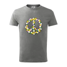 Peace symbol kopretiny