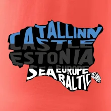 Mapy - názvy měst - Estonsko