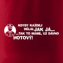 Policista - kdyby každej dělal jak já, tak to máme už dávno hotový