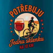 Potřebuju jednu sklenku na 10km