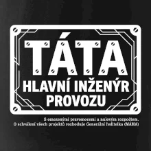 Táta hlavní inženýr provozu