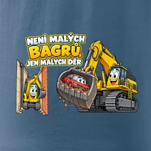 Není malých bagrů jen malých děr
