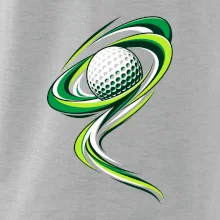 Golfový míček zelená dynamika