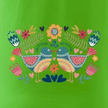 Folklor - dva barevní ptáčci Folklor - dva barevní ptáčci