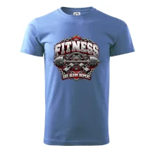 Fitness činka a závaží eat sleep repeat