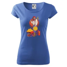 Horník těží bitcoiny