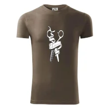 Kadeřnice nůžky a hřeben