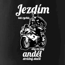 Silniční motorka - jezdím tak rychle, aby mi můj anděl strážný stačil