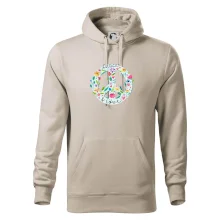 Peace and love symbol