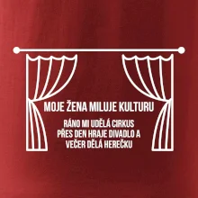 Žena miluje kulturu