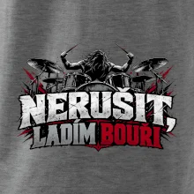 Nerušit ladím bouři - metalový bubeník