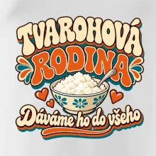 Tvarohová rodina dává tvaroh do všeho