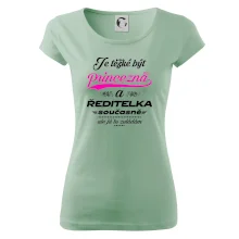 Je těžké být princezna - ředitelka