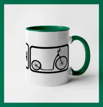 Eat sleep koloběžka velké a malé kolo