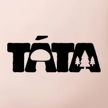 Táta nápis - houbař