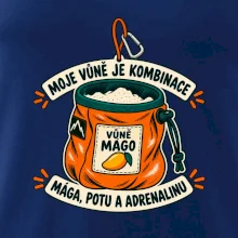 Vůně mága potu a adrenalinu