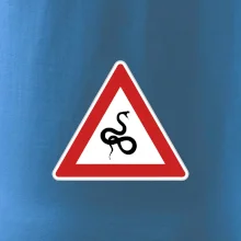 Dopravní značka - Pozor had