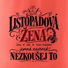 Listopadová žena jemná ale nezkoušej to