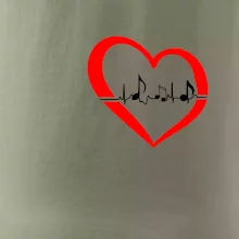 Moje srdce bije pro hudbu - srdce malé
