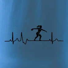 EKG hod diskem