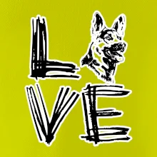 Německý ovčák love