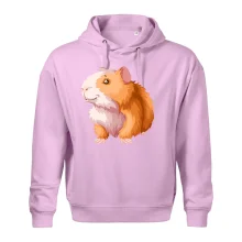 Morče - kreslené, bílo oranžové