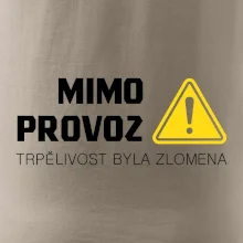 Mimo provoz - trpělivost byla zlomena
