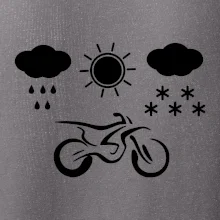 Motorkář za každého počasí - enduro