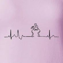 EKG zamilovaný pár