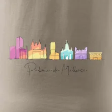 Mallorca - Siluety památek - barevné