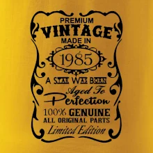 Vintage Etiketa - 1985