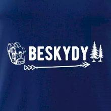 Beskydy nápis