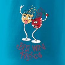Best wine friends dancing (Pecka design)