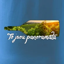 To jsou panoramata vinice