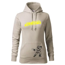 Hasič stojící - nápis hasiči - Velký nápis  na zádech