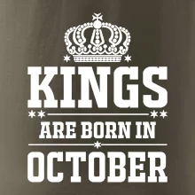 Kings are born in October