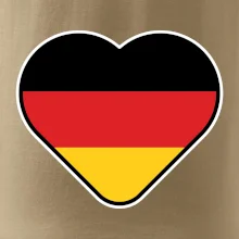 Germany love velké - Německá vlajka