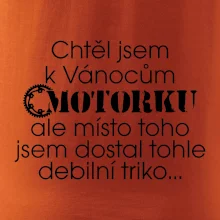 Chtěl / chtěla jsem dostat motorku - Vánoce