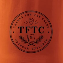 TFTC minimalistický turistický odznak
